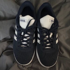 Adidas Classic Black and White Trainers